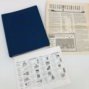 Vintage Cat's Meow Collector's Club Catalog Buying List 1990-94 Shelf Sitters